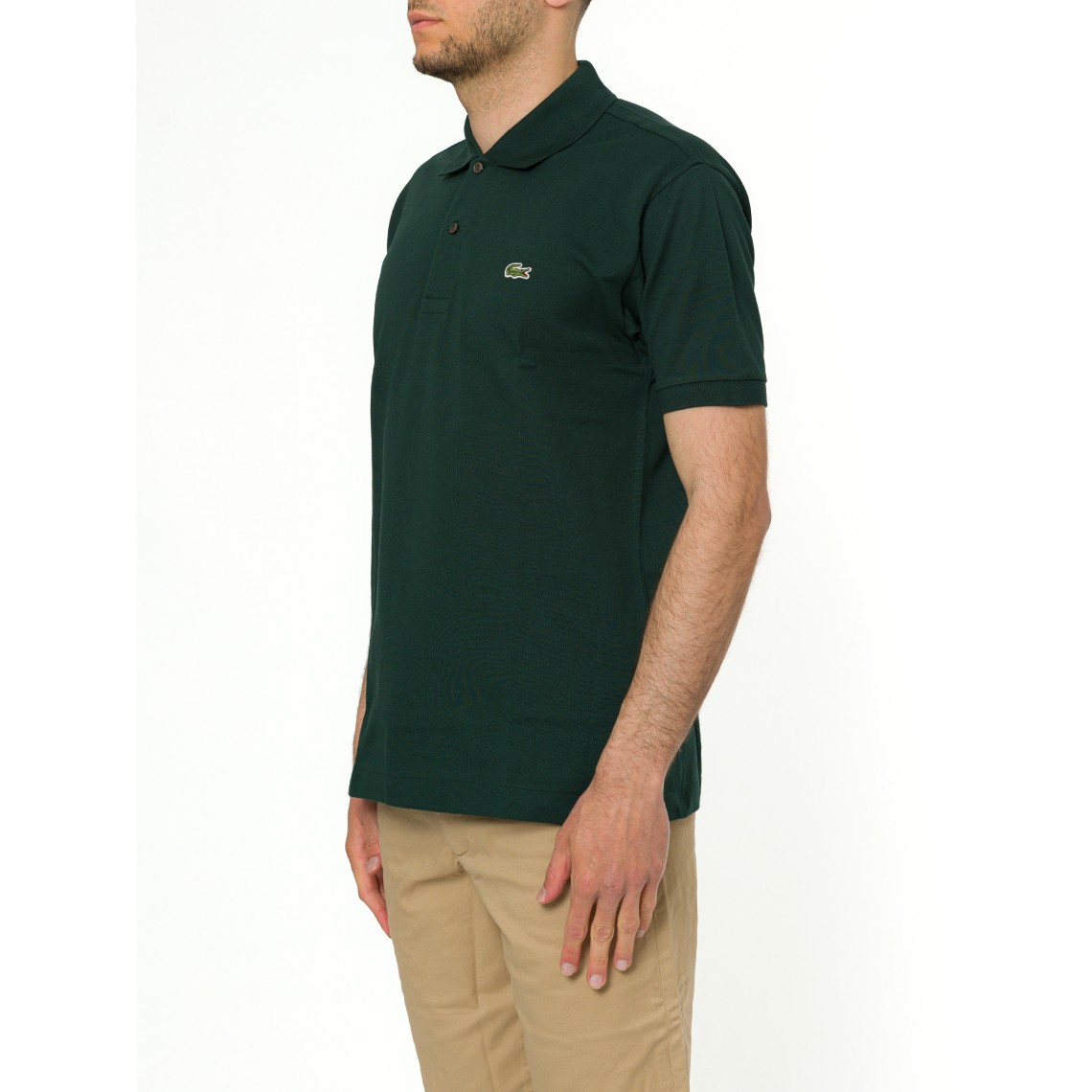 Polo Lacoste basic con logo