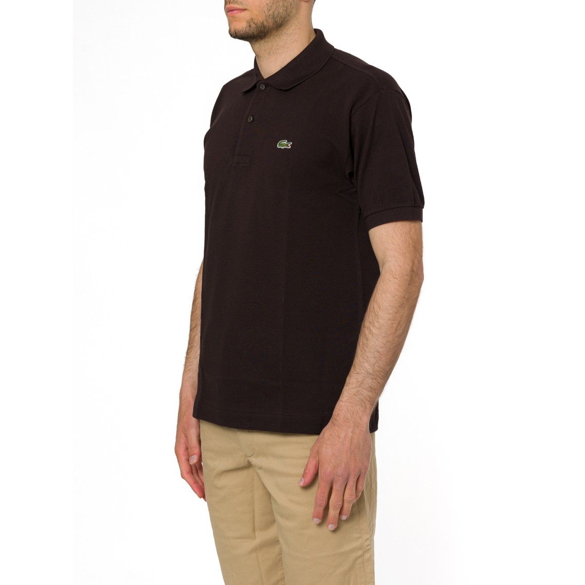 Polo Lacoste basic con logo