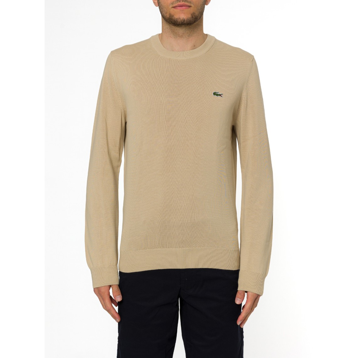 Pullover Lacoste in cotone organico