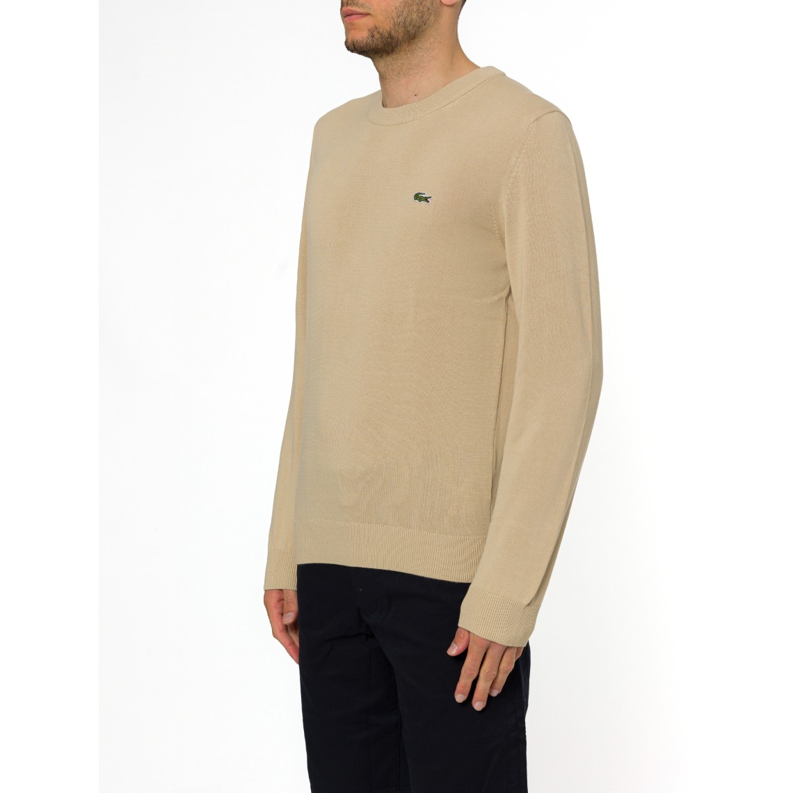 Pullover Lacoste in cotone organico