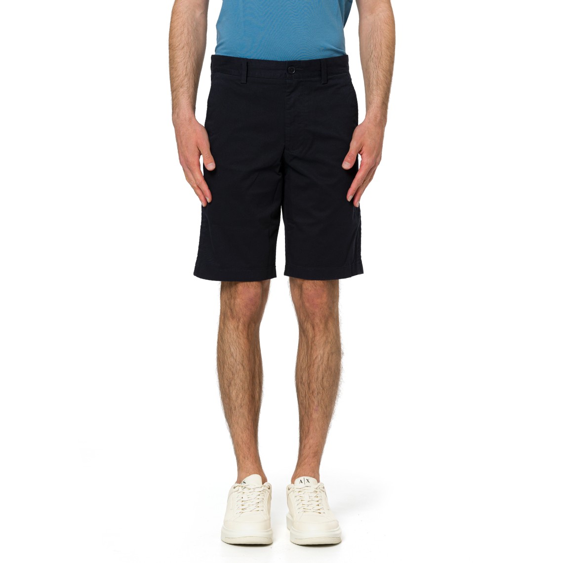 Shorts chino in twill elasticizzato Lacoste