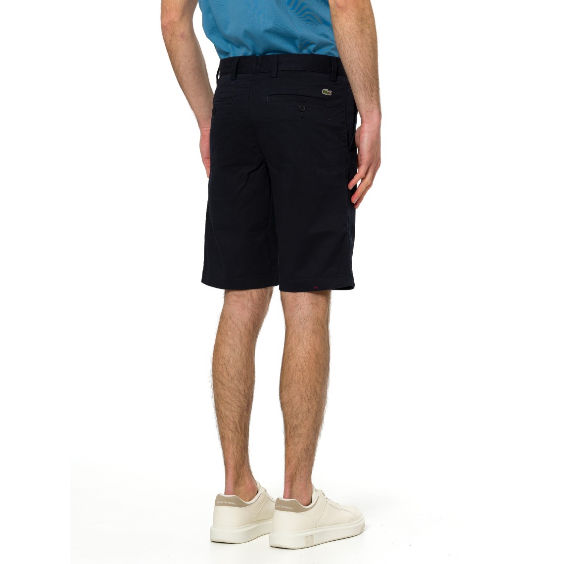 Shorts chino in twill elasticizzato Lacoste