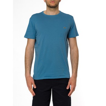 T-shirt girocollo in Jersey di cotone Lacoste