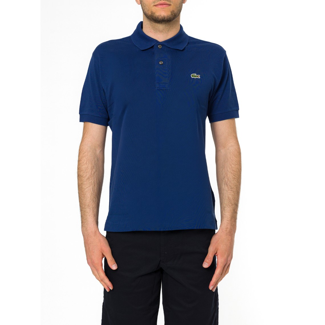 Polo Lacoste basic con logo