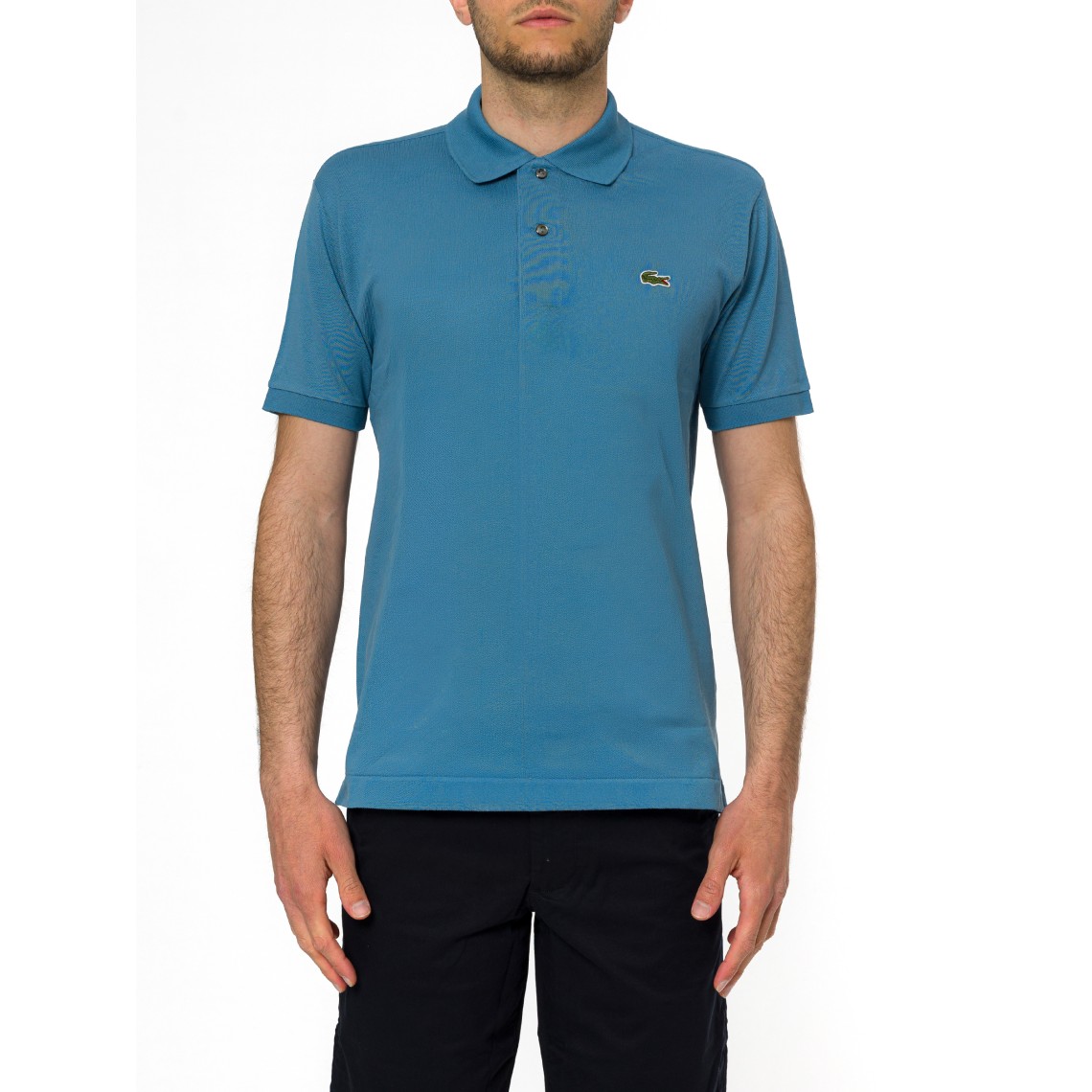 Polo Lacoste basic con logo