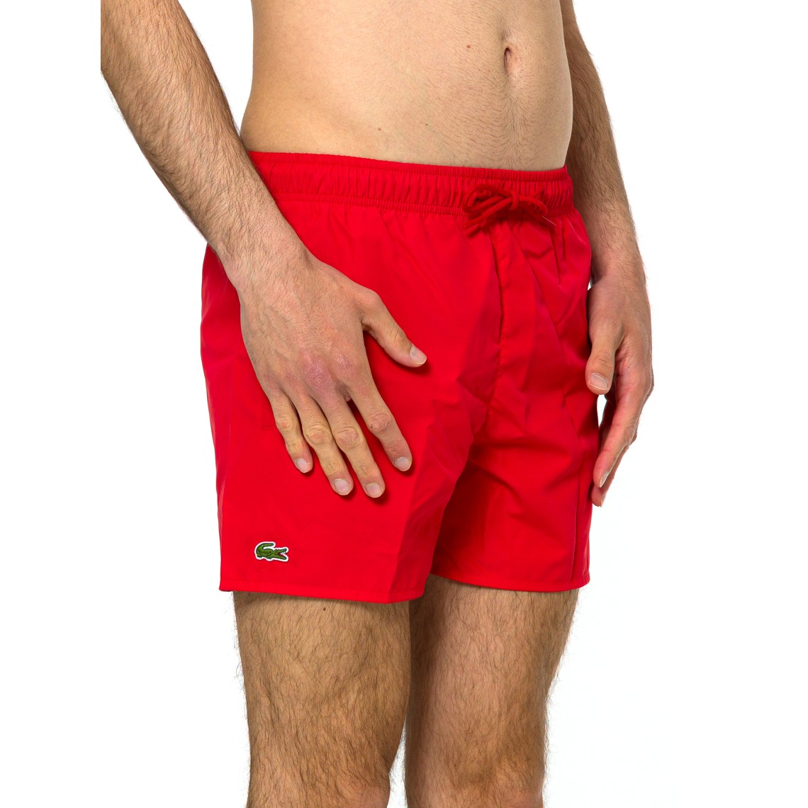 Costume da bagno Lacoste in Taffetà di poliestere riciclato