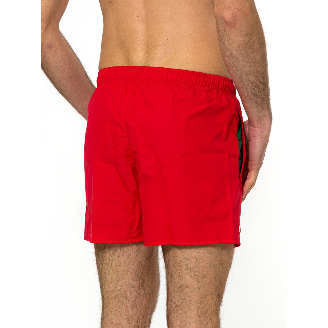 Costume da bagno Lacoste in Taffetà di poliestere riciclato