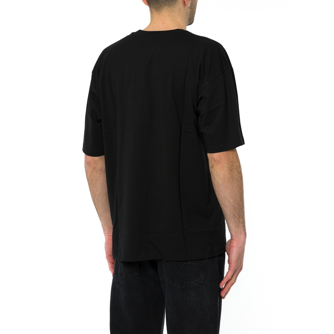 T-shirt con patch logo Diesel