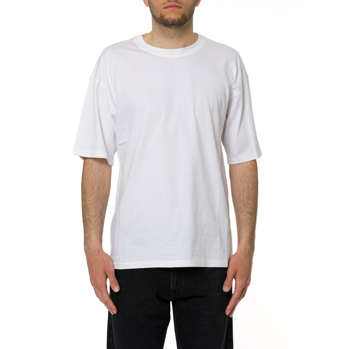 T-shirt in cotone Oval D Diesel