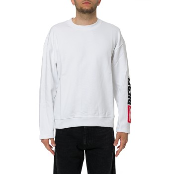 Felpa girocollo Diesel in cotone