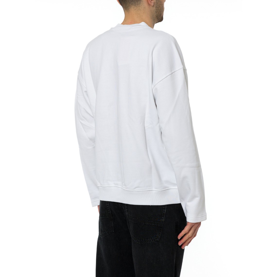 Felpa girocollo Diesel in cotone