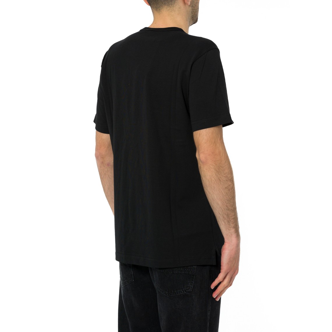 T-shirt con Oval D metallica Diesel