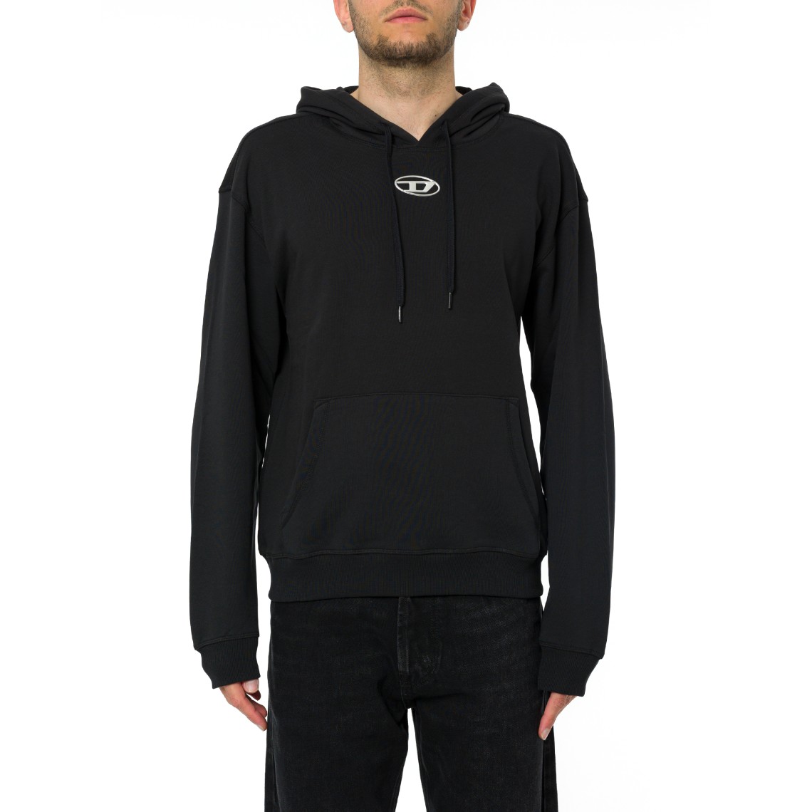 Felpa con cappuccio Oval D s-norm-hood-iod Diesel