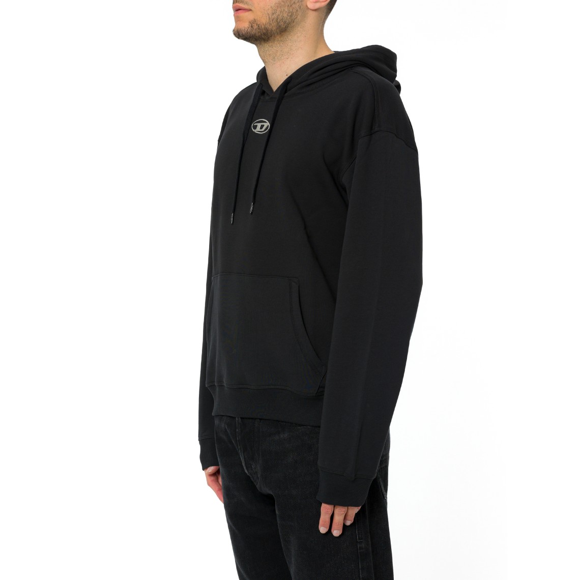 Felpa con cappuccio Oval D s-norm-hood-iod Diesel
