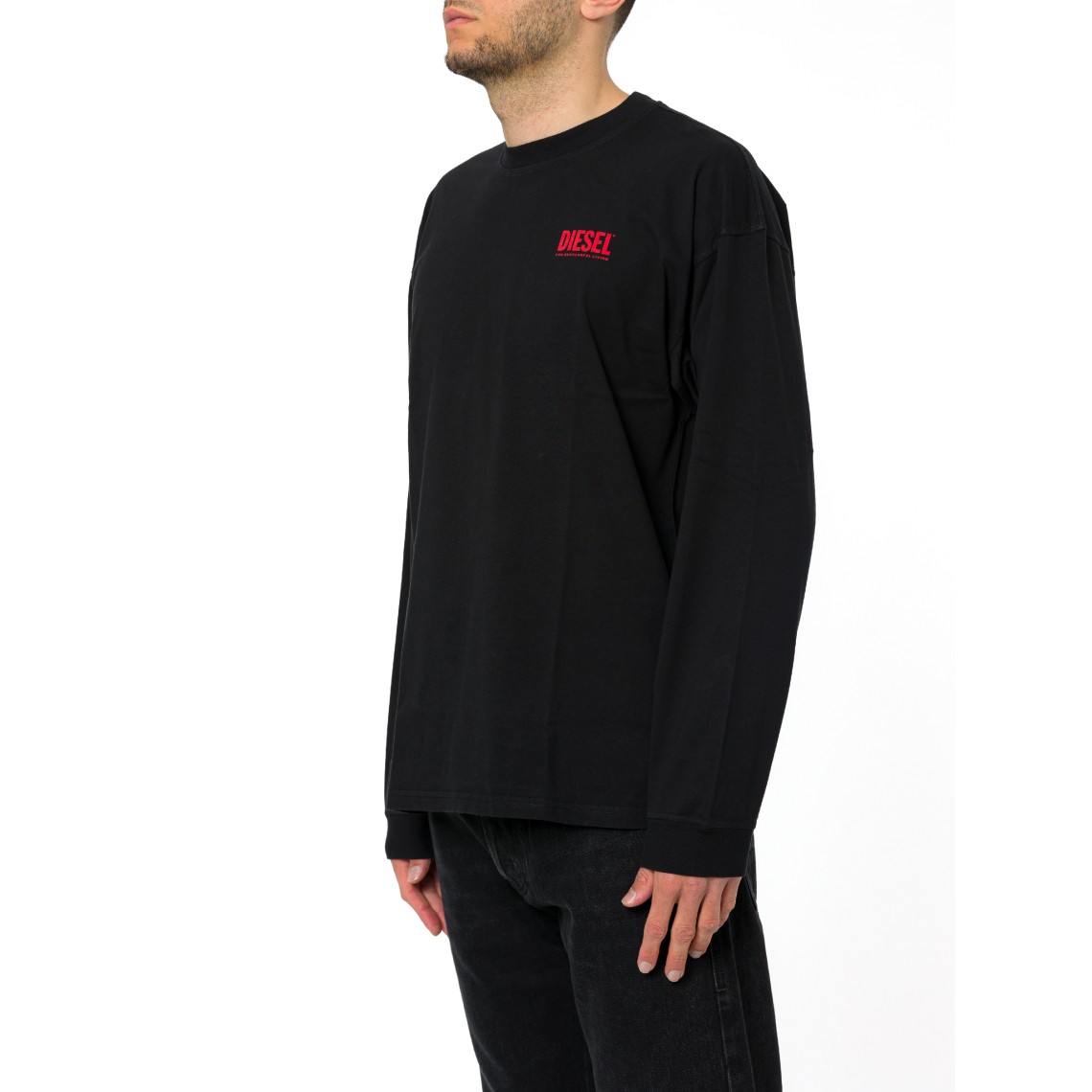 T-shirt a maniche lunghe Diesel