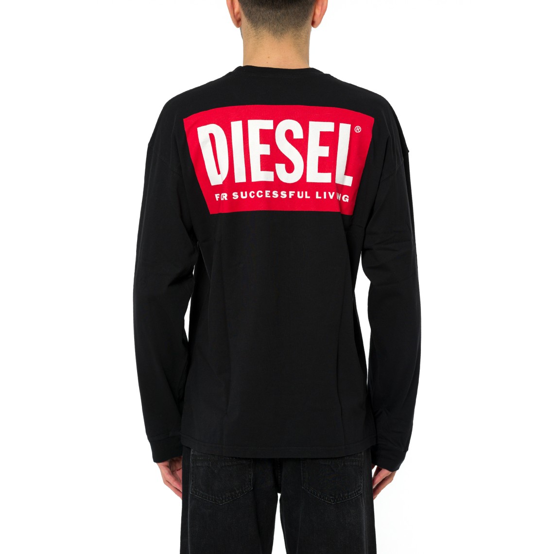 T-shirt a maniche lunghe Diesel
