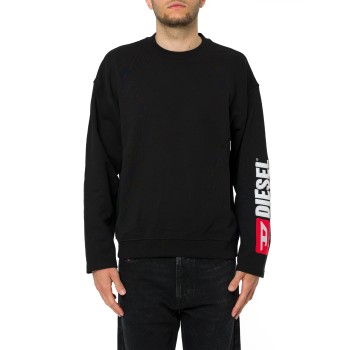 Felpa girocollo Diesel in cotone