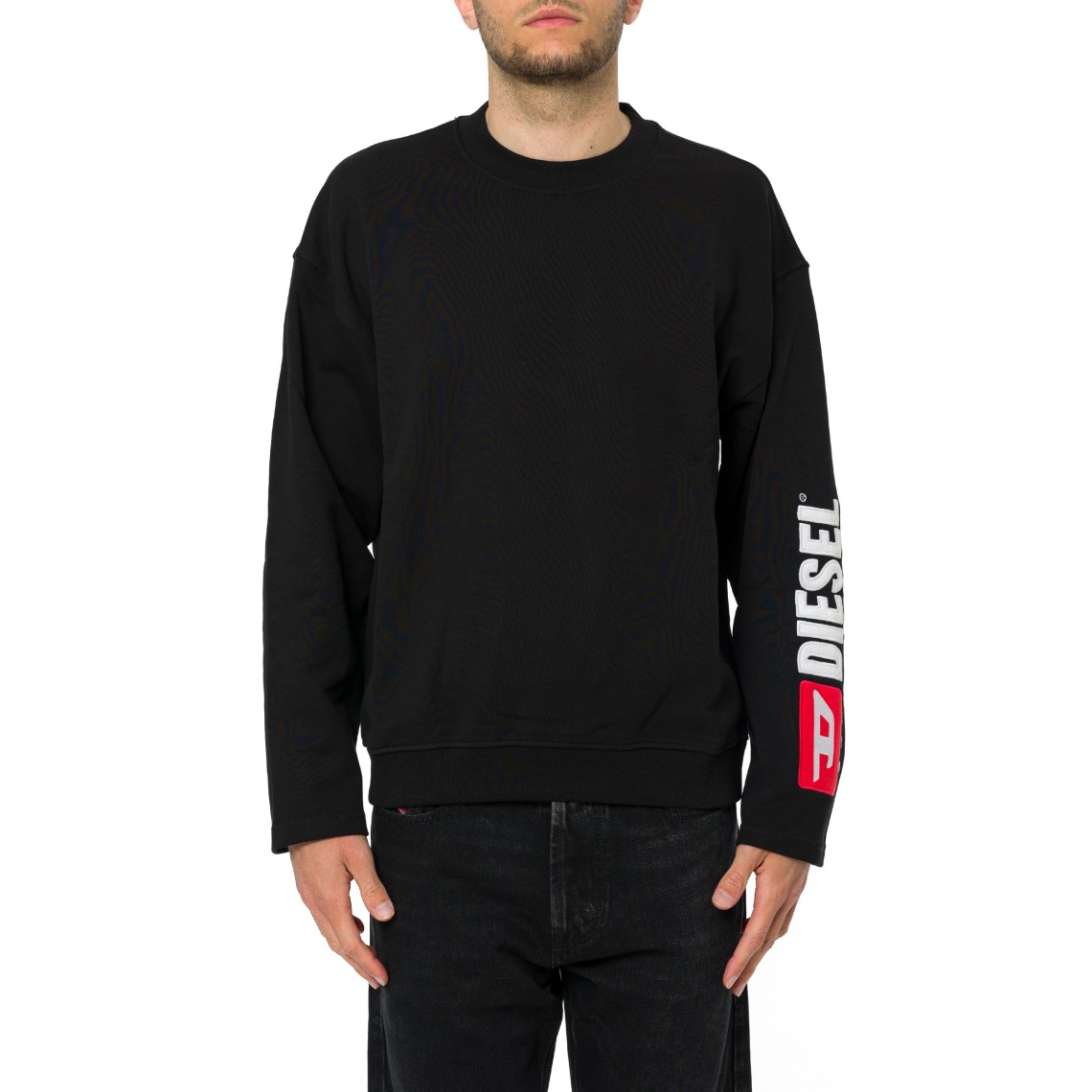 Felpa girocollo Diesel in cotone