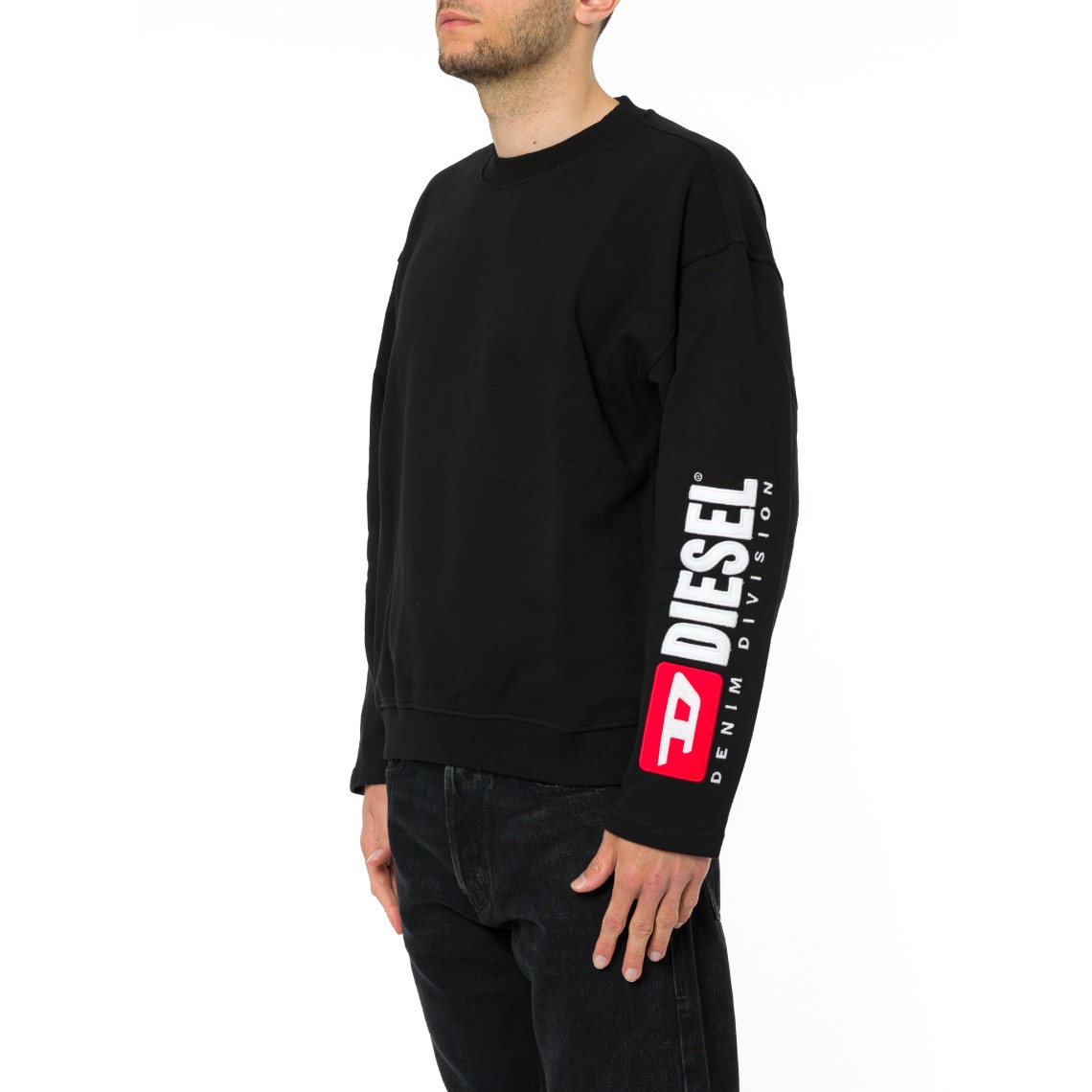 Felpa girocollo Diesel in cotone