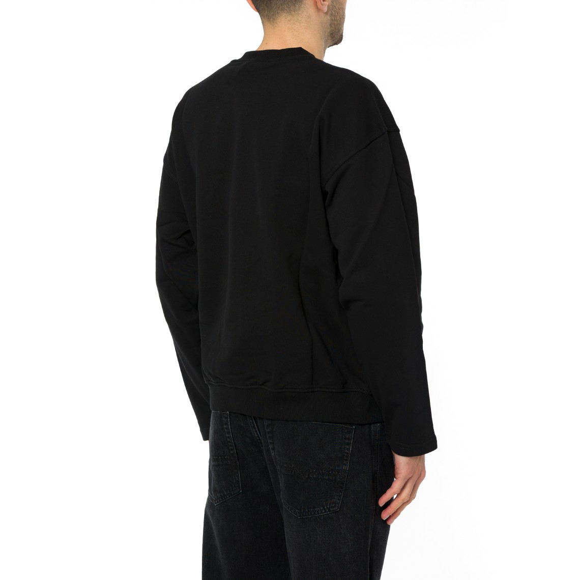 Felpa girocollo Diesel in cotone