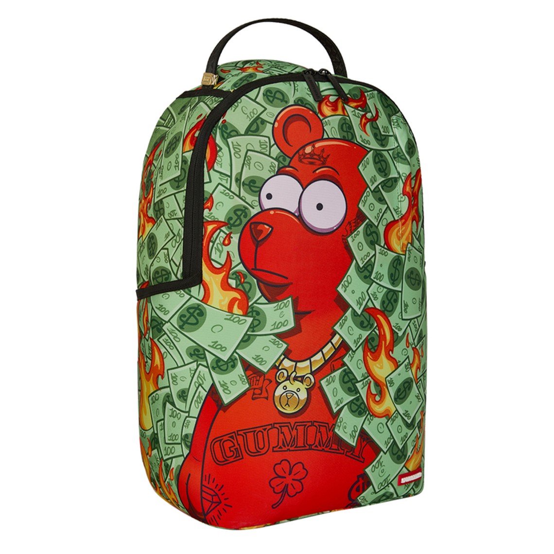 Zaino Sprayground Diablo Bear in Bushes