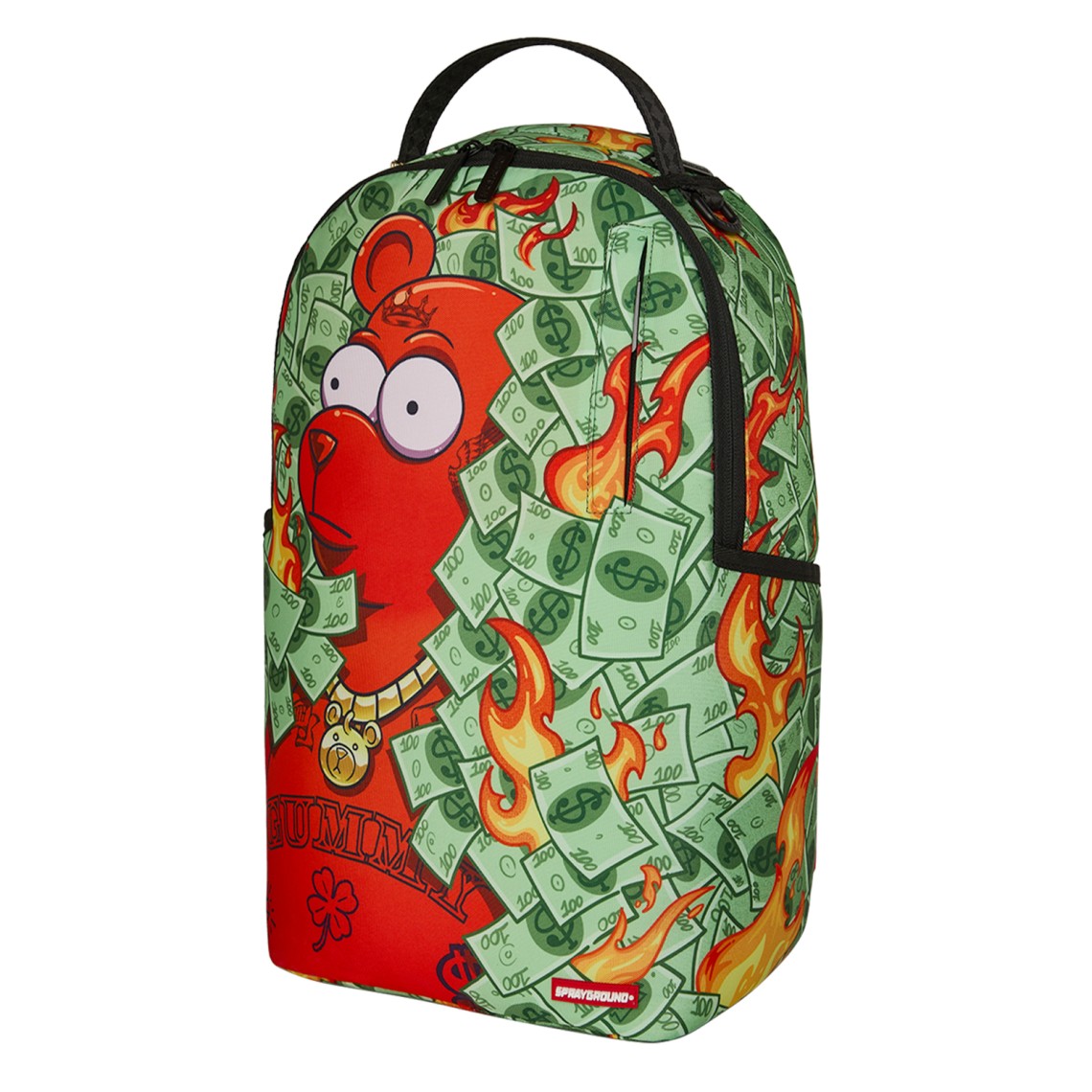 Zaino Sprayground Diablo Bear in Bushes