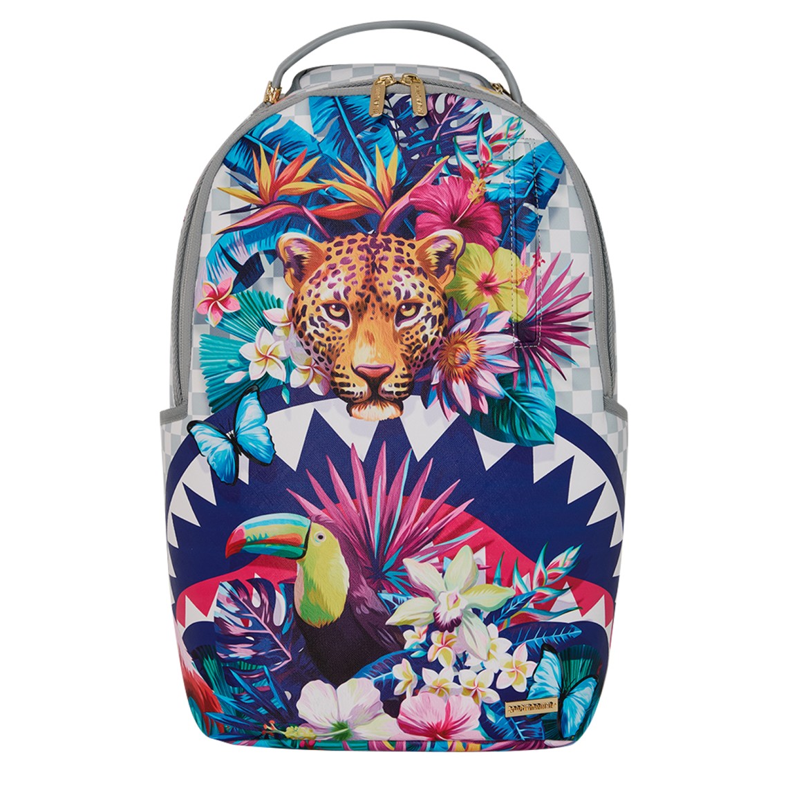 Zaino Sprayground Flowering Jungle Shark