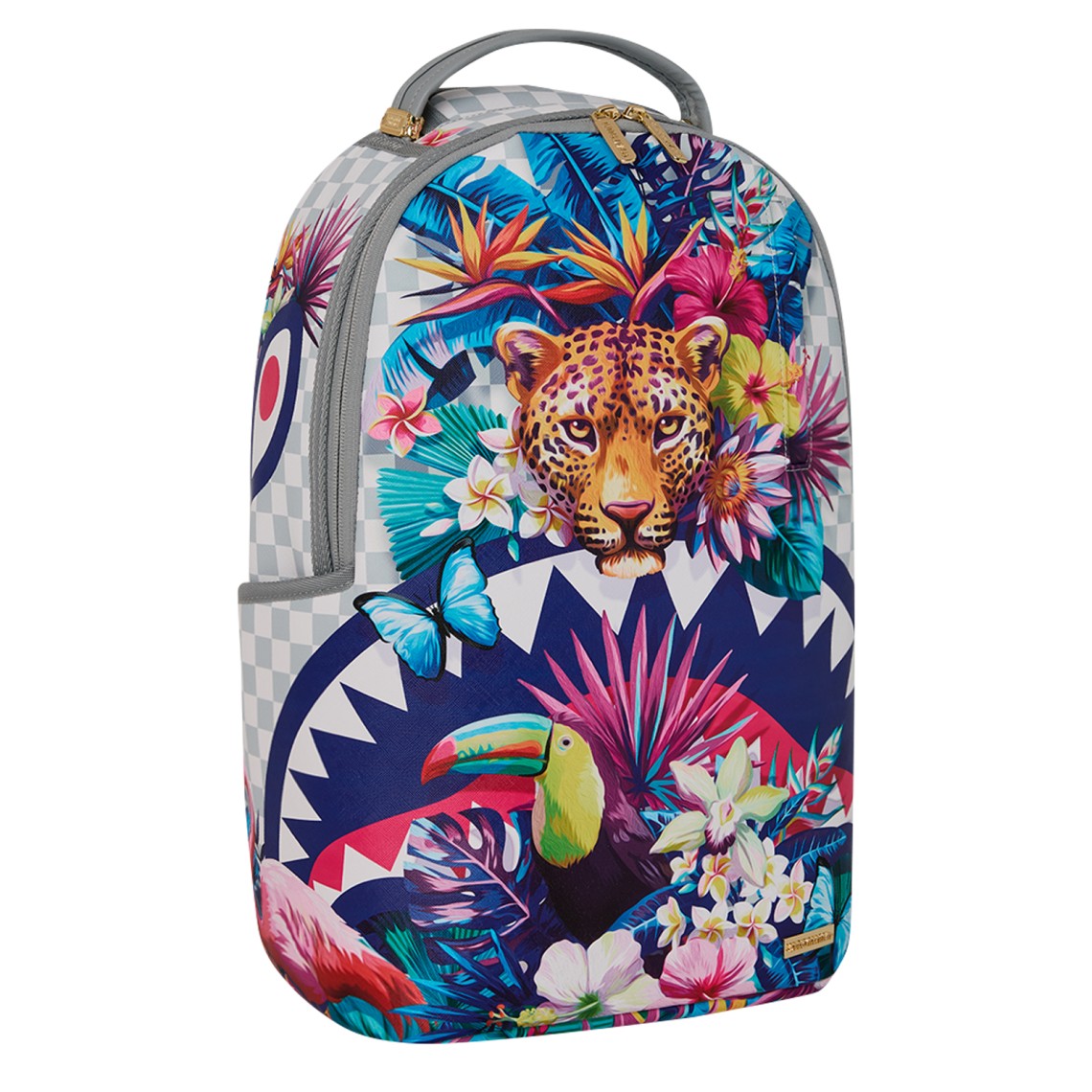 Zaino Sprayground Flowering Jungle Shark