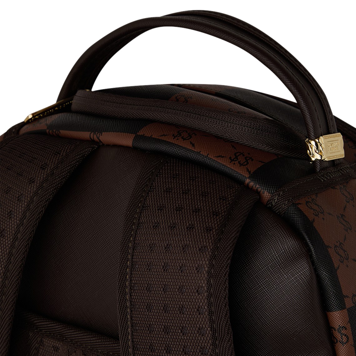 Zaino Sprayground in ecopelle Enlarged Check Paris