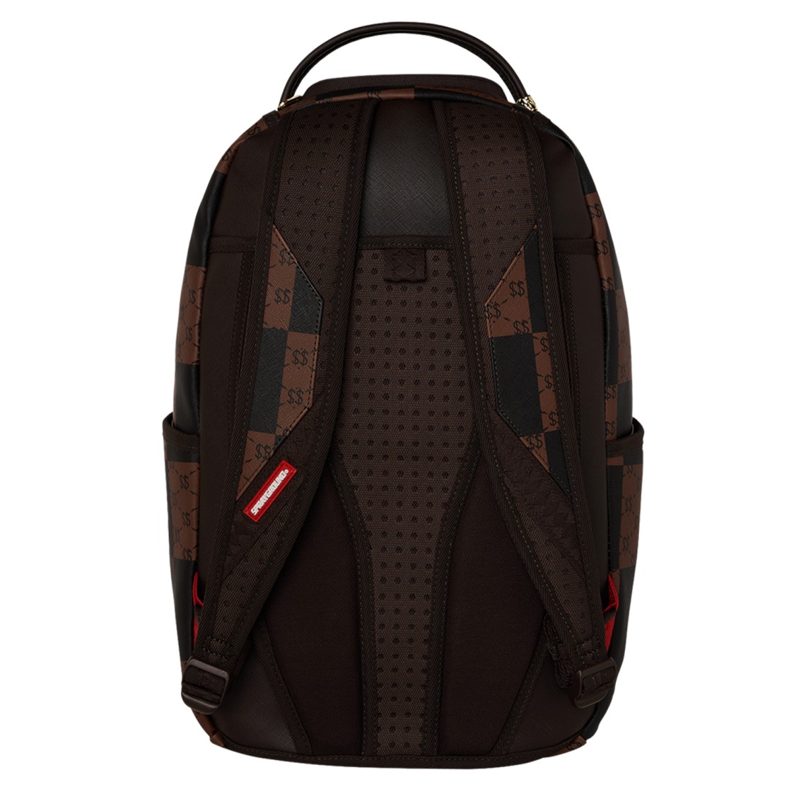 Zaino Sprayground in ecopelle Enlarged Check Paris