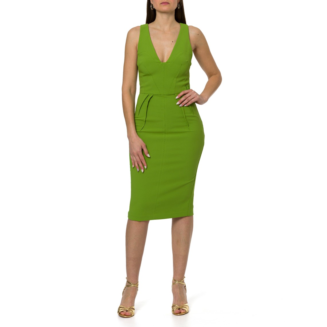 Abito in crêpe leggero Elisabetta Franchi