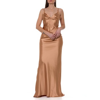 Abito Red Carpet in raso Elisabetta Franchi