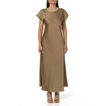 Abito midi in doppio raso Pennyblack