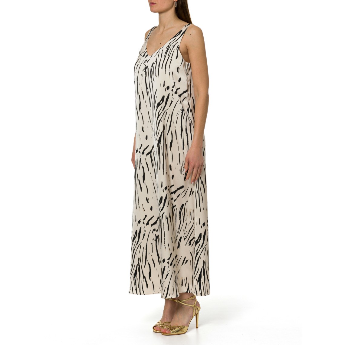 Abito midi in doppio raso Pennyblack