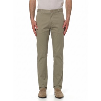 Pantaloni in Twill di Cotone Stretch Armani Exchange