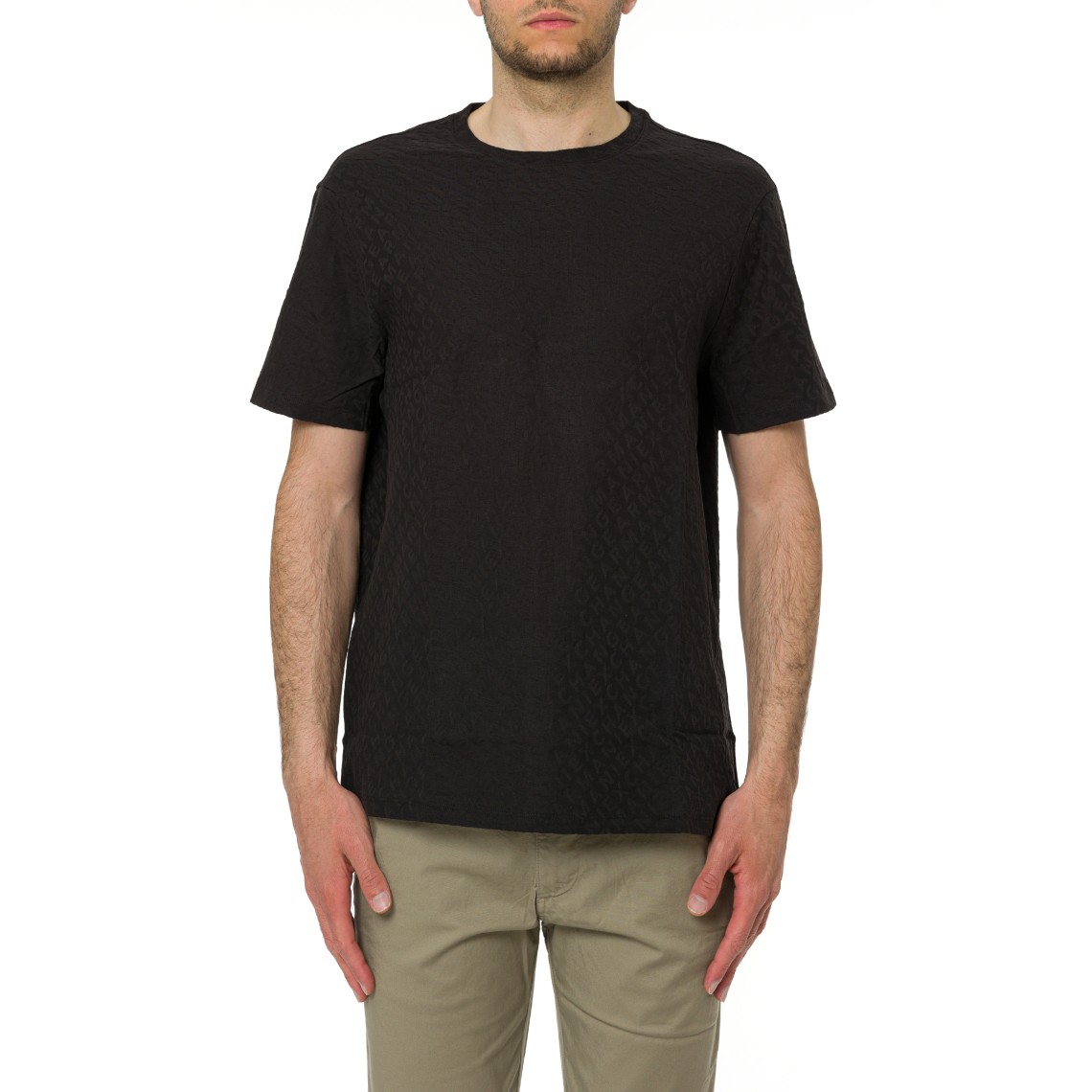 T-shirt Slim Fit Jacquard Armani Exchange
