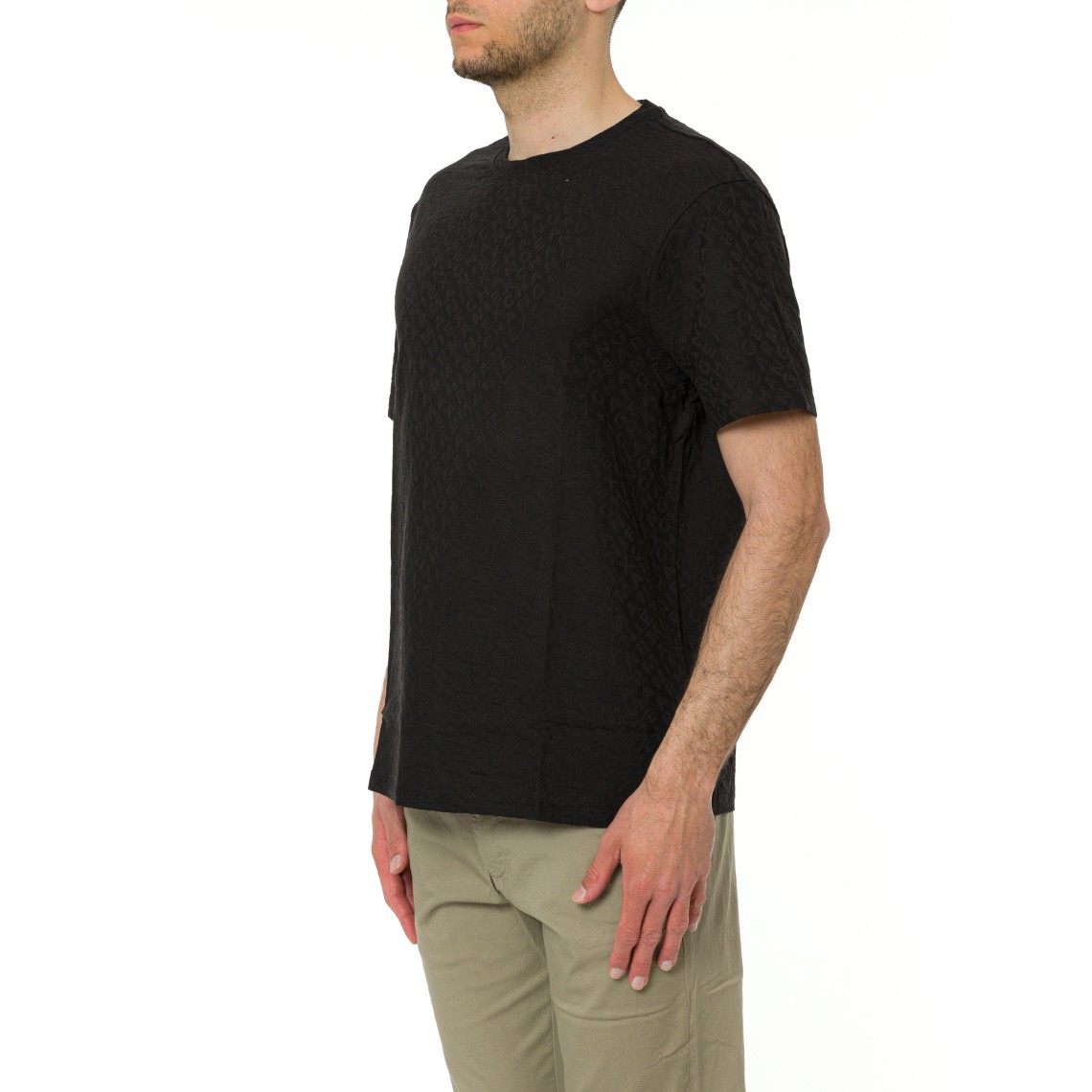 T-shirt Slim Fit Jacquard Armani Exchange