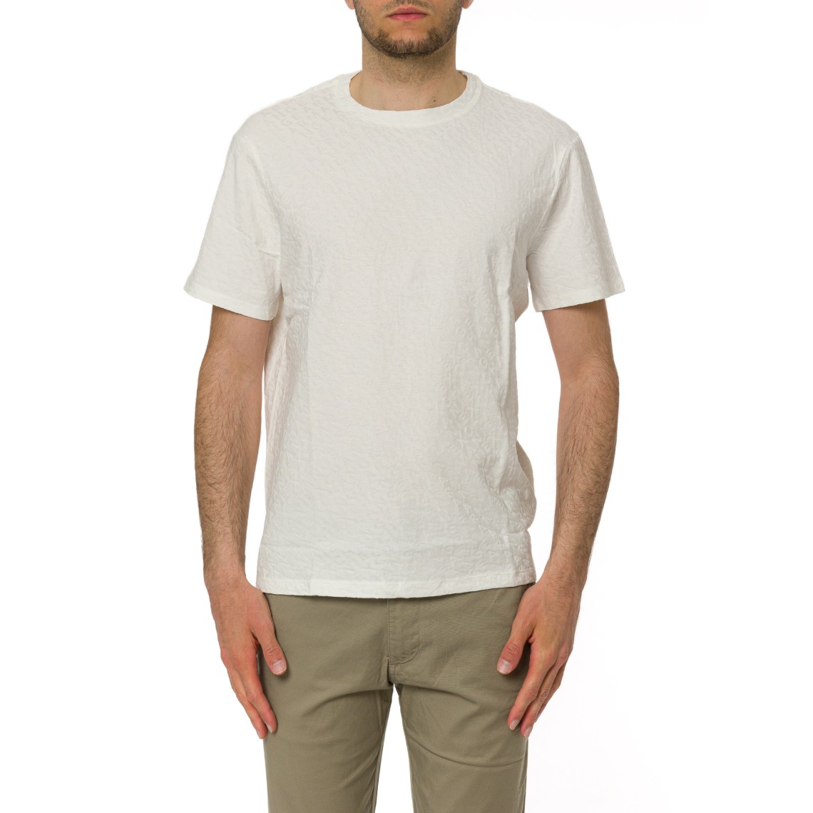 T-shirt Slim Fit Jacquard Armani Exchange