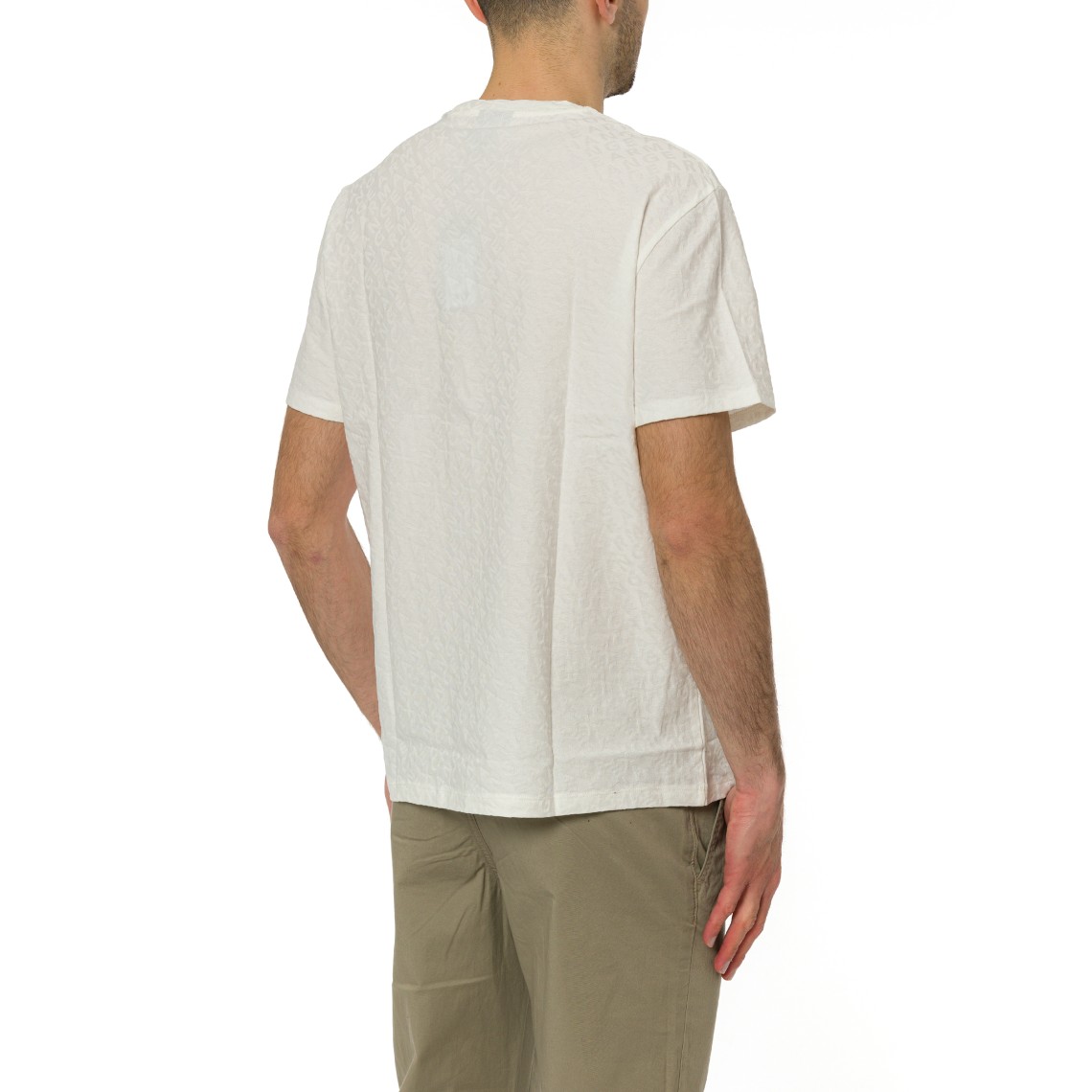 T-shirt Slim Fit Jacquard Armani Exchange