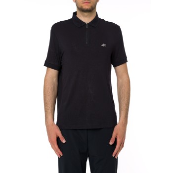 Polo con zip Armani Exchange