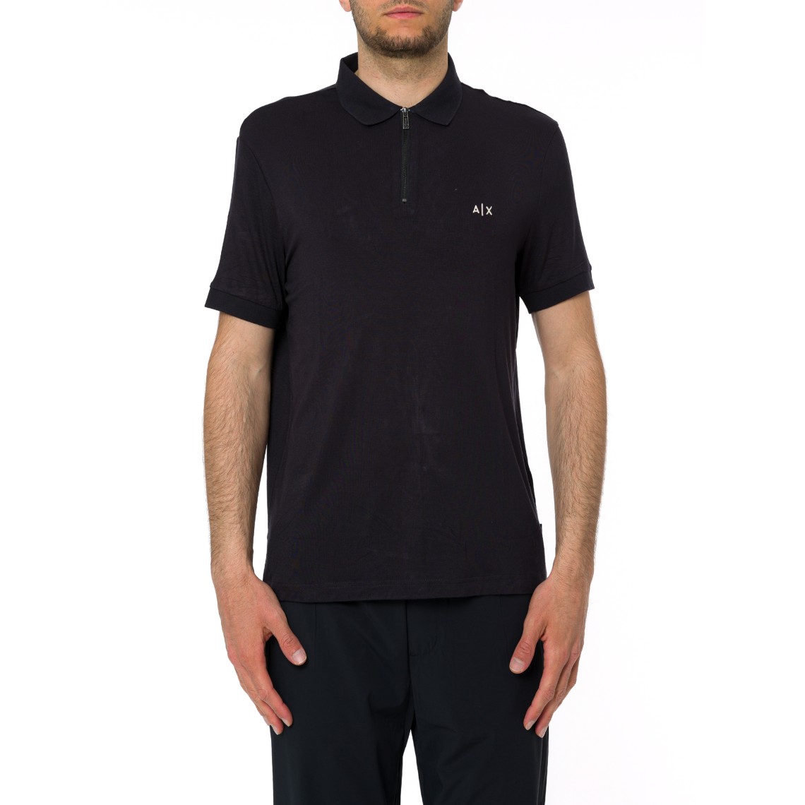 Polo con zip Armani Exchange