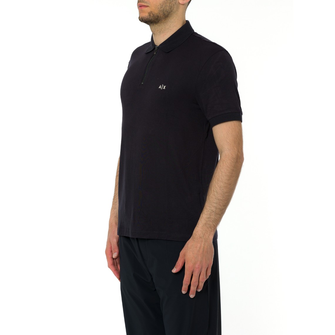 Polo con zip Armani Exchange
