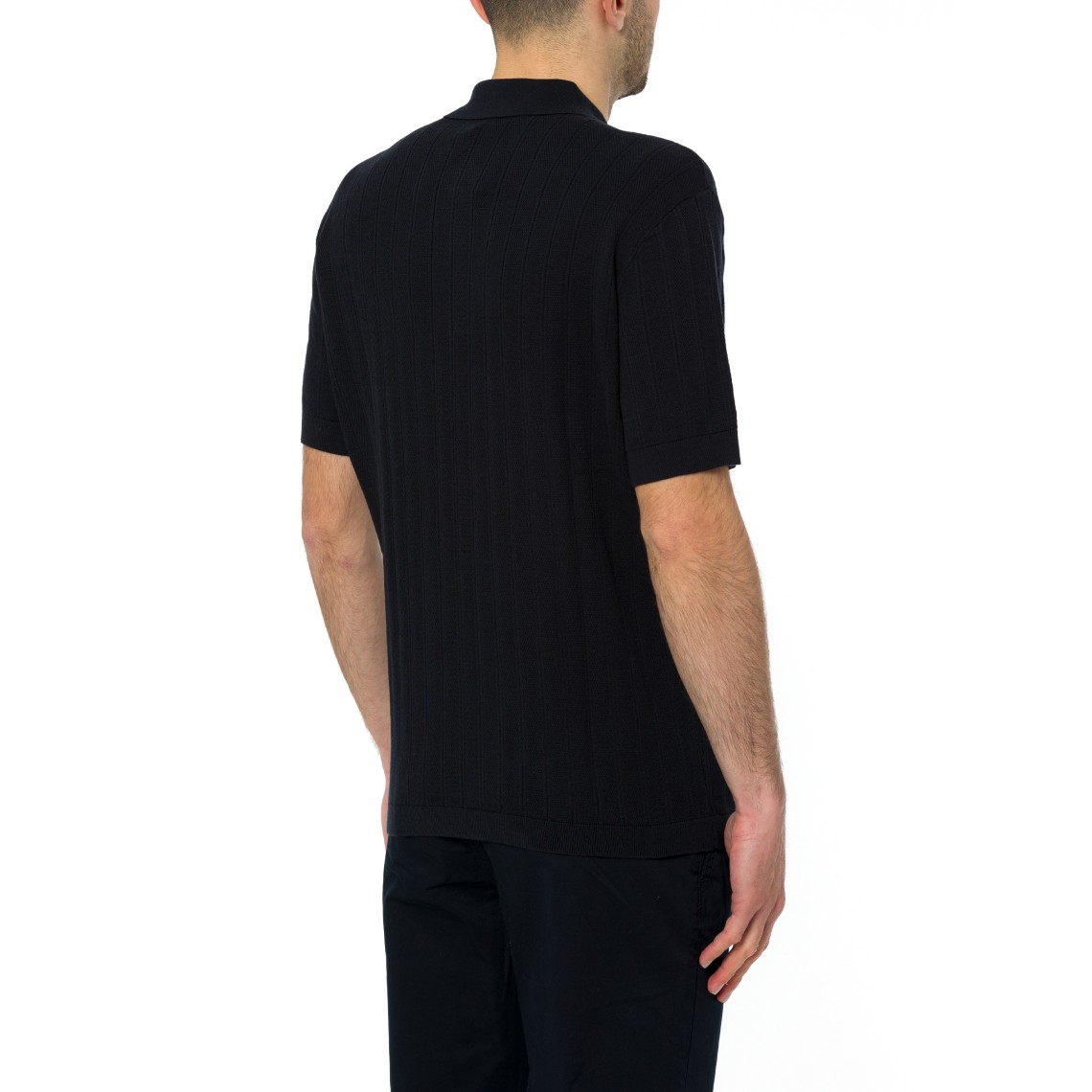 Polo in maglia con zip Armani Exchange