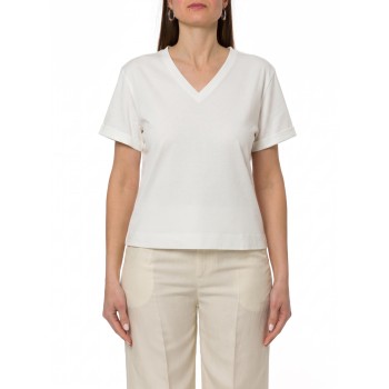 T-shirt scollo a V Gran Sasso