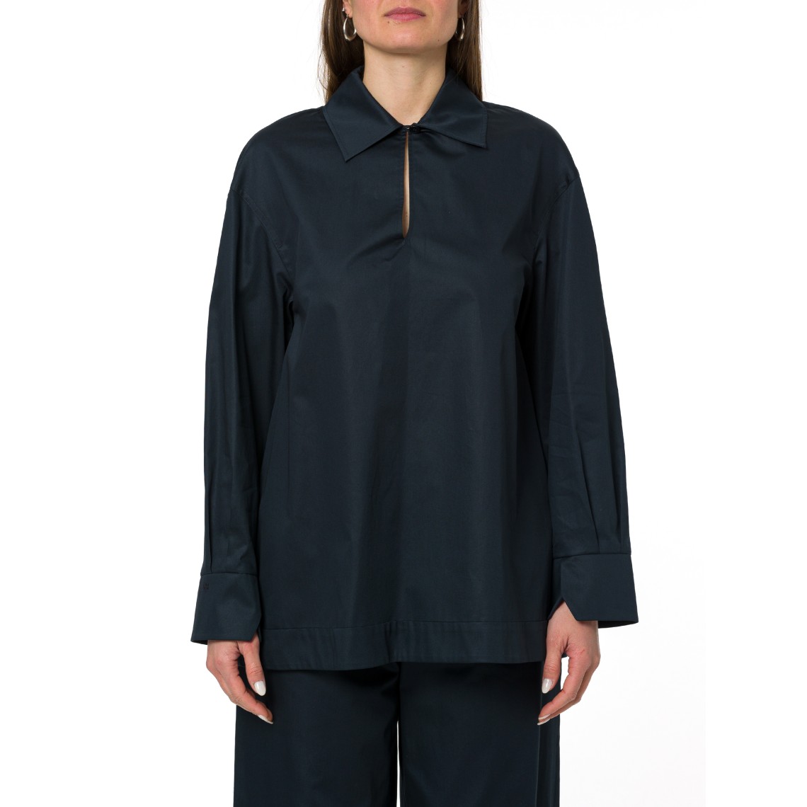 Blusa over con scollo a goccia Mmlabano MM Max Mara