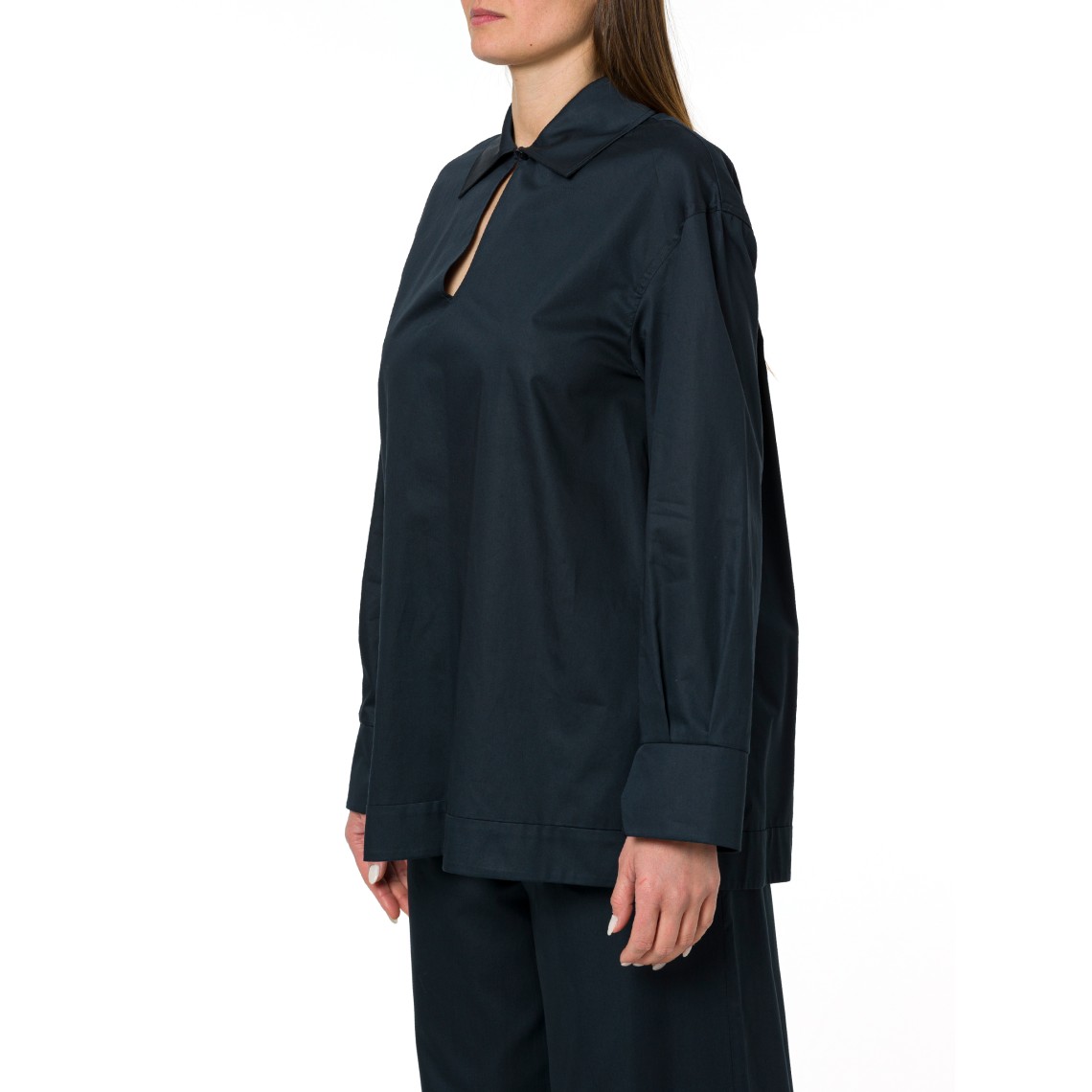 Blusa over con scollo a goccia Mmlabano MM Max Mara