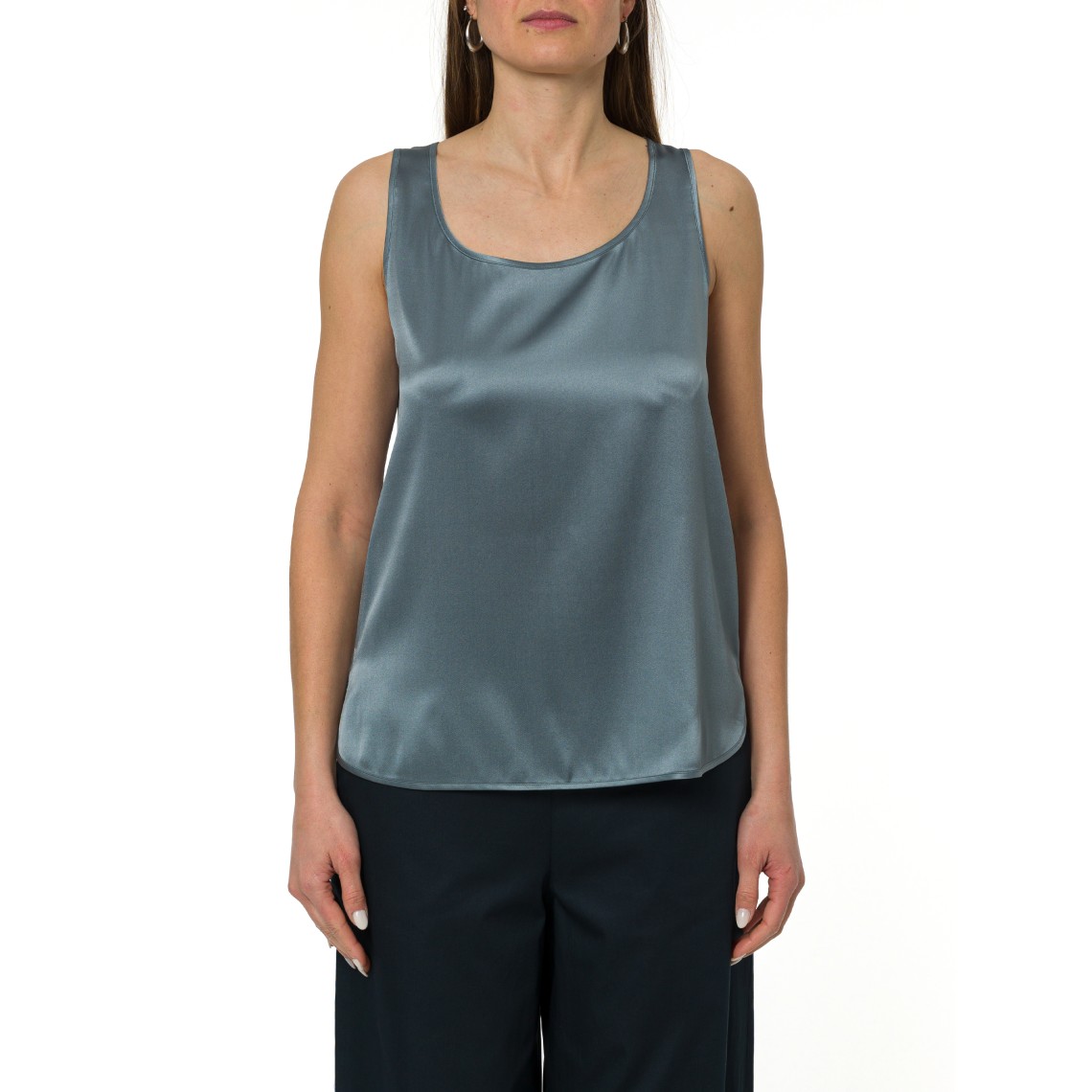 Canotta in raso Mmlpan MM Max Mara