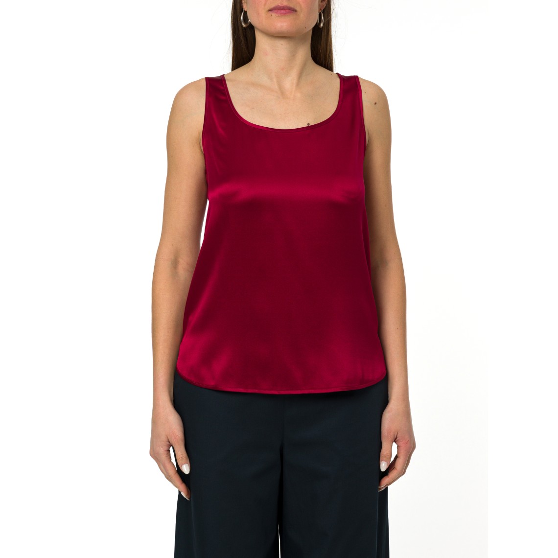 Canotta in raso Mmlpan MM Max Mara