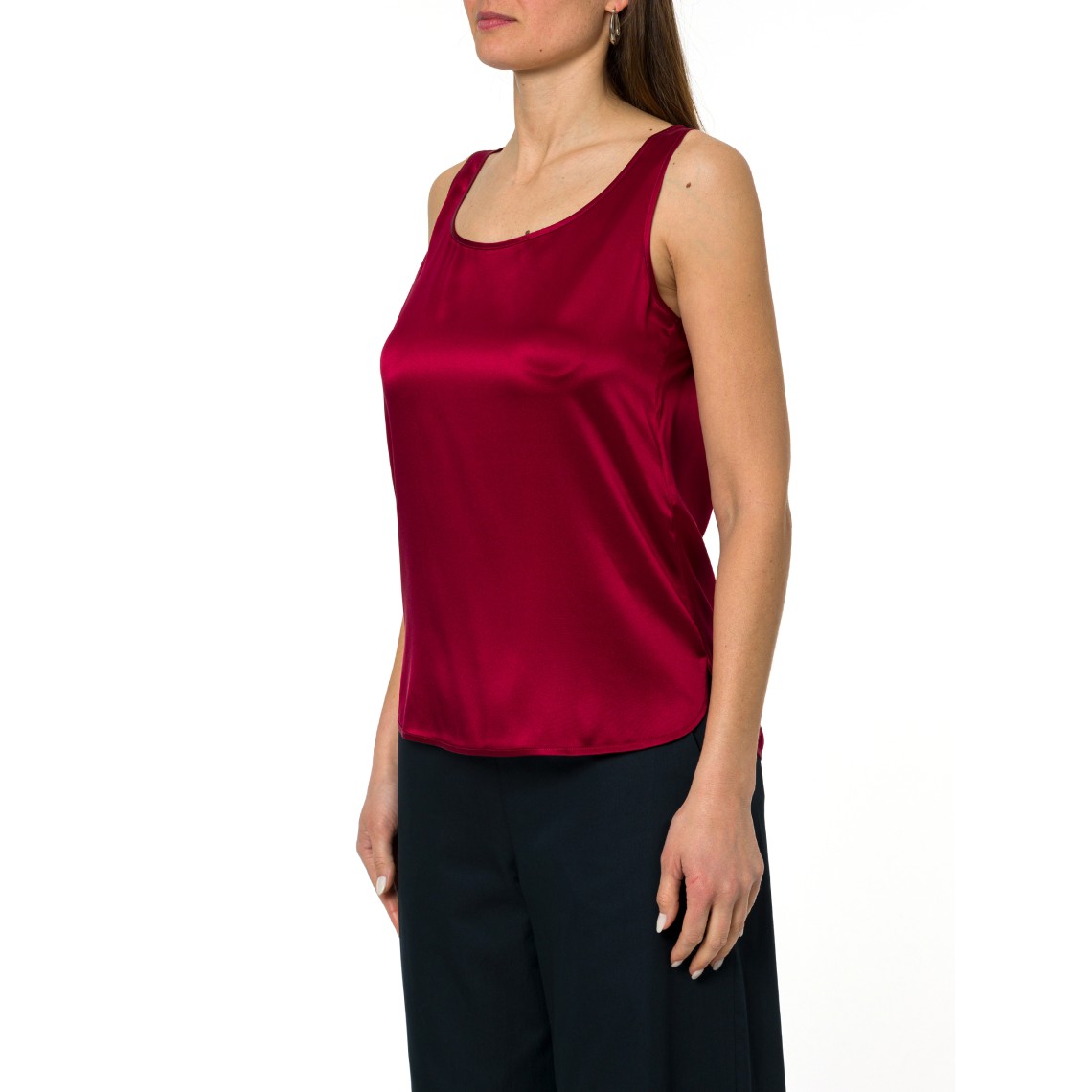 Canotta in raso Mmlpan MM Max Mara