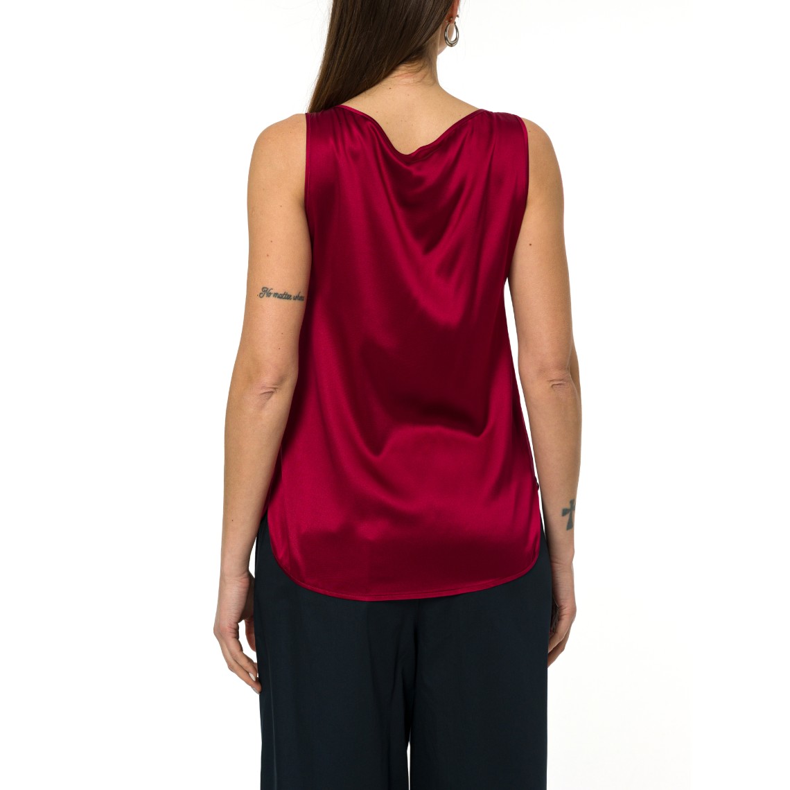 Canotta in raso Mmlpan MM Max Mara